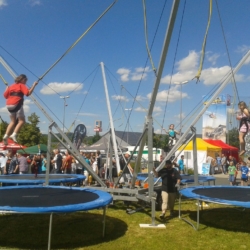 4er Bungee Trampolin